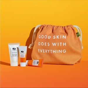 Origins Good Skin Goes With Everything Skincare Set & Bag-NWT